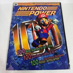 Nintendo Power Magazine Volume 100 September 1997 Mario N64 100th Issue Retro